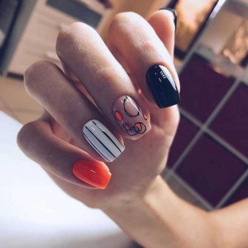 Простой рисунок на ногтях. Как подобрать простой дизайн ногтей для новичков