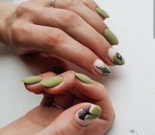 Маникюр разные ногти. Разные руки – горячий nail-тренд 2020 2021