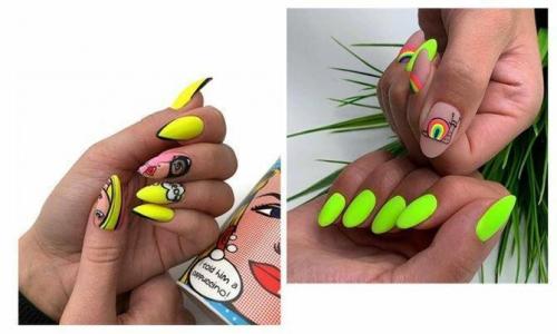 Маникюр разные ногти. Разные руки – горячий nail-тренд 2020 2021