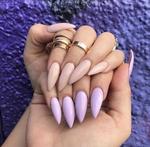 Маникюр разные ногти. Разные руки – горячий nail-тренд 2020 2021