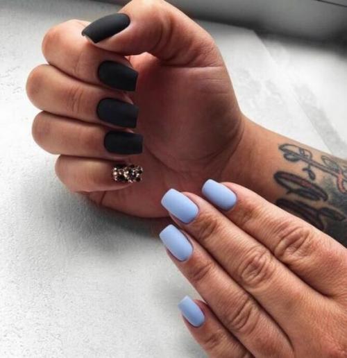 Маникюр разные ногти. Разные руки – горячий nail-тренд 2020 2021