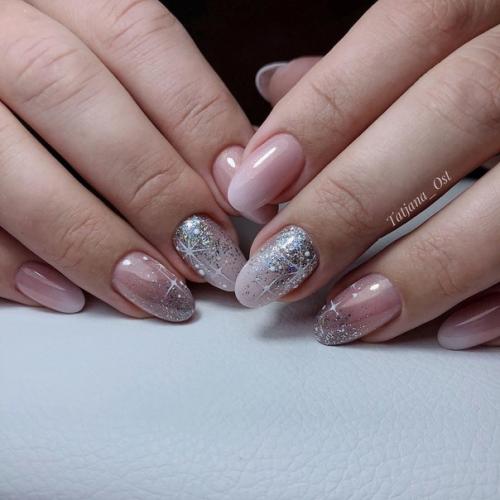 Подборочка Нежняшек. Легкий нежный маникюр - это классика. 03