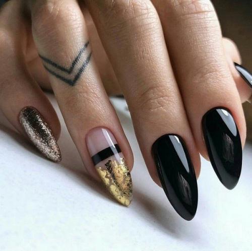 Окутанный загадкой черный маникюр. 03 Окутанный загадкой черный маникюр. 03