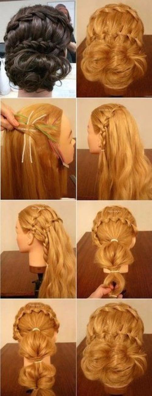 Уроки красивых причесок на каждый день. 06
