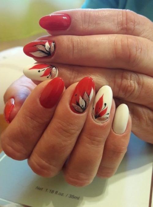 Подборка осеннего маникюра на каждый день. 06