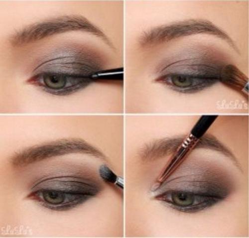 Шикарный макияж для серых и зелёных глаз? 02