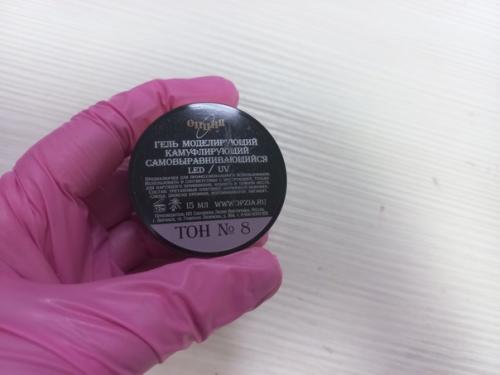 Первая работа гелем. 03