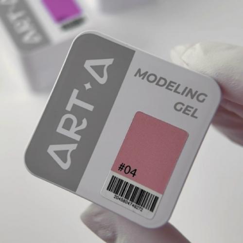 Гель для наращивания, в нежно-розовом оттенке. 03