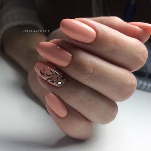 Интеpесные ваpианты стильного маникюра. 08