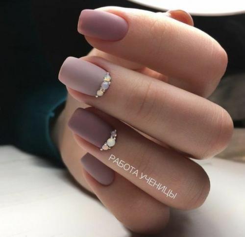 Интеpесные ваpианты стильного маникюра. 05