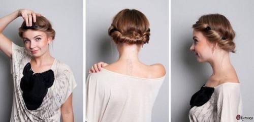 Прическа в греческом стиле. 03 Прическа в греческом стиле. 03