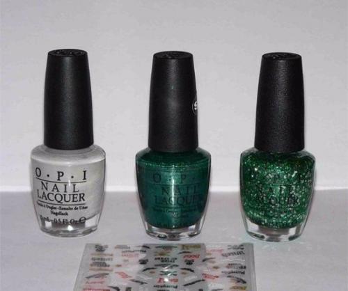 Замечательная идея новогоднего маникюра? 01