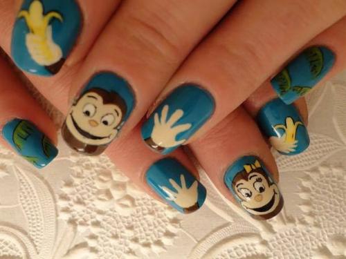 Маникюр на новый 2016 год. 03