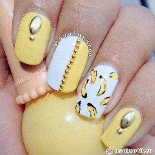 Маникюр на новый 2016 год. 04