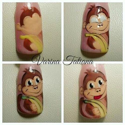 Маникюр на новый 2016 год. 06