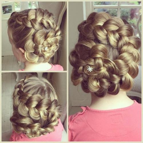 Роскошные прически для девочек. 03