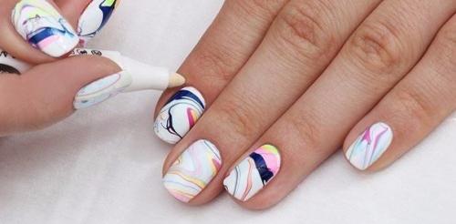 Техника водного маникюра? 09