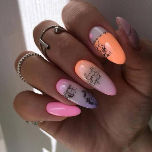 Стильный маникюр весны 2023. 07