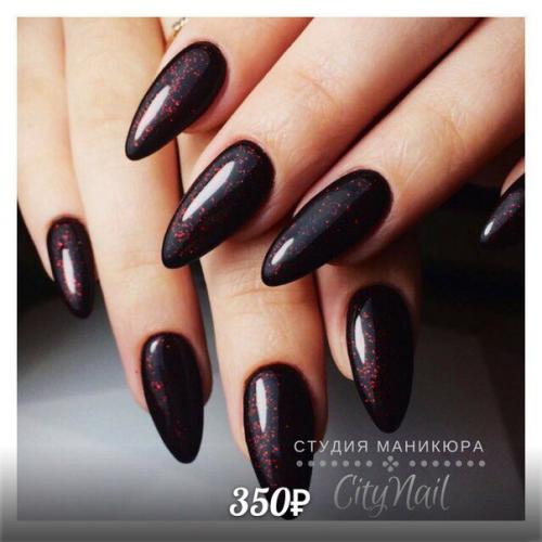 Модель на покрытие гель - лак и коррекцию бровей с окраской хной. 02