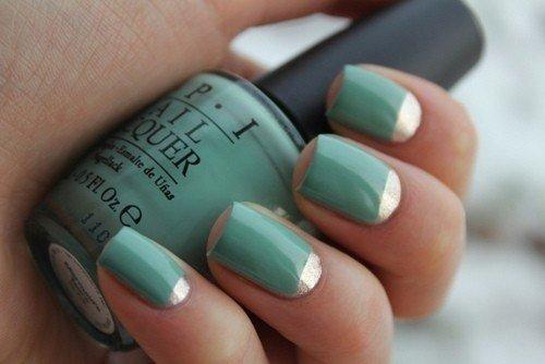 Французский маникюр в новом прочтении. 02