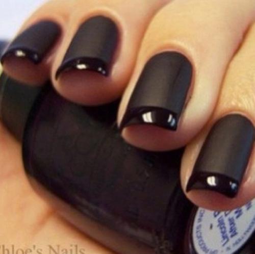 Французский маникюр в новом прочтении. 01