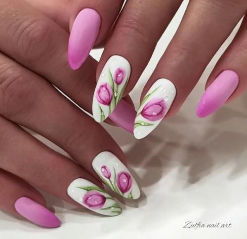 8 марта - прекрасный повод хотя - бы раз в год сделать дизайн с цветами. 06