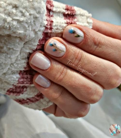 oи Paбoты. Оцeнитe.  Маникюр ногти маникюртренд ноготочки. 03