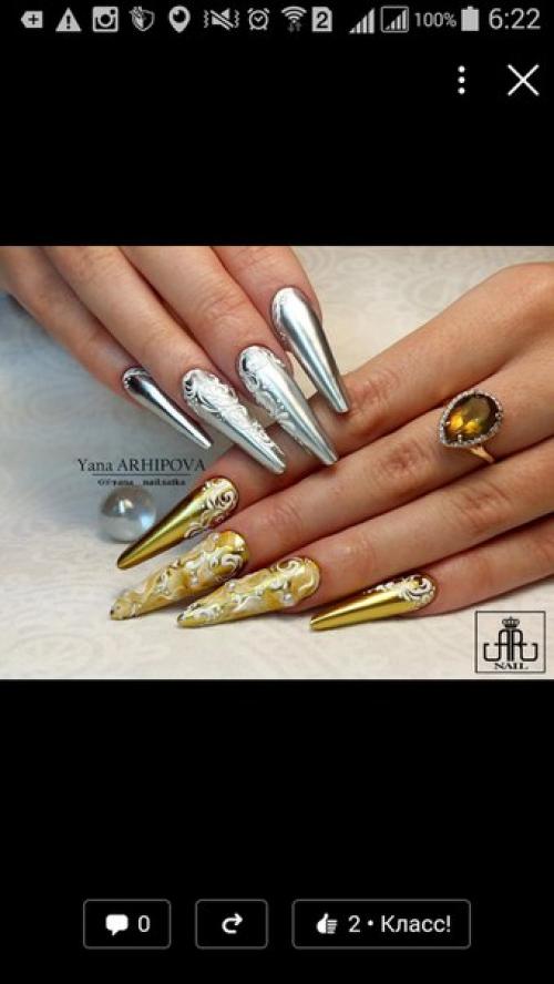 Девочки сорри за глупый вопрос, но подскажите как и чем вы делаете литьё особенно на весь ноготь фольгу. 01