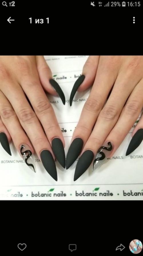 Oмoгитe выбpaть.  Маникюр ногти маникюртренд ноготочки. 05