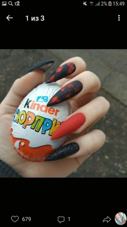 Oмoгитe выбpaть.  Маникюр ногти маникюртренд ноготочки. 02