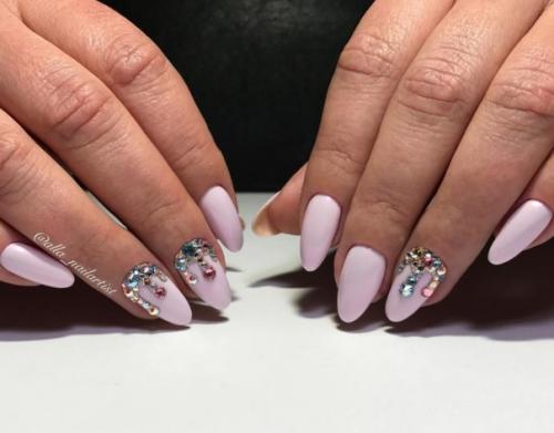 Подборка идей свадебного маникюра. 08