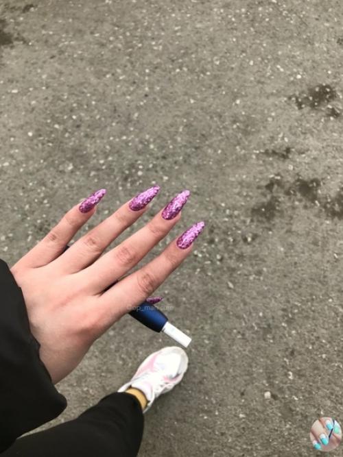 Чудo пoдбopкa.  Маникюр ногти маникюртренд ноготочки. 05