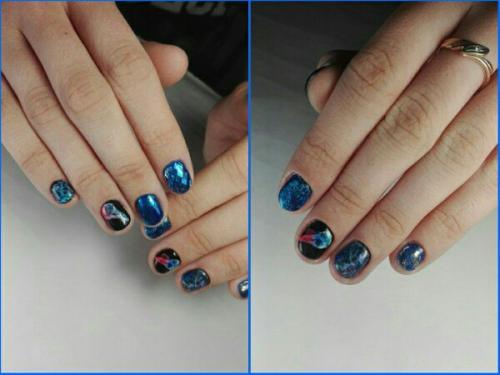 Здравствуйте!  Я занимаюсь ногтями около года, закончила курсы, сколько можно брать за мои работы с гель - лаком? 06