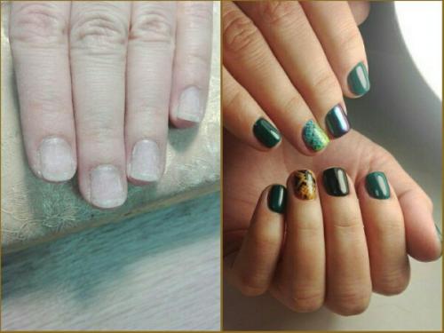 Здравствуйте!  Я занимаюсь ногтями около года, закончила курсы, сколько можно брать за мои работы с гель - лаком? 07