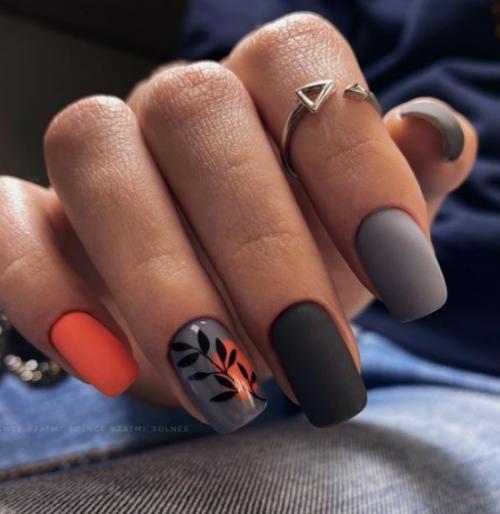 Вечерняя подборка стильных матовых дизайнов на квадратную форму. 01