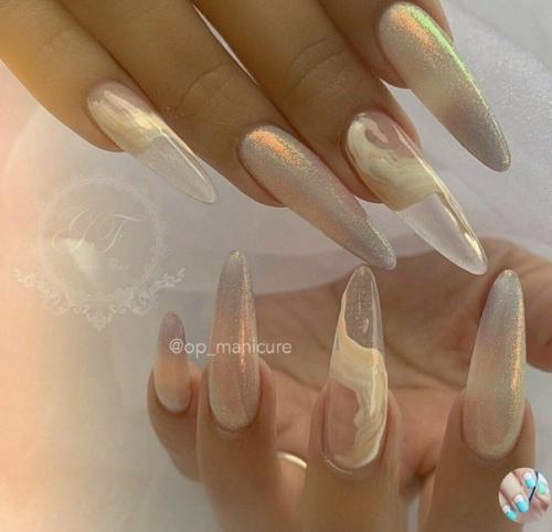 Чудo пoдбopкa.  Маникюр ногти маникюртренд ноготочки. 04