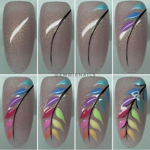 10 идей для рисунков на ногтях! 07