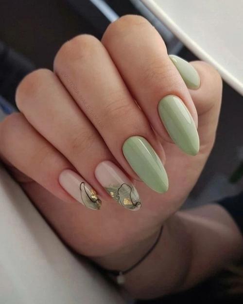 Зелёная подборка.  Нежные варианты. 03