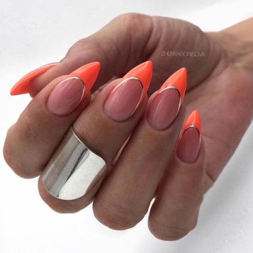 Модный френч лето 2023. 06