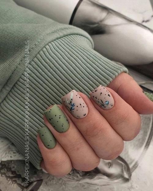 Зелёная подборка.  Нежные варианты. 07