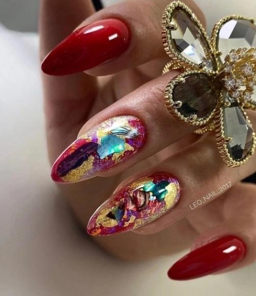 Красная подборка.  Цвет страсти и любви. 04