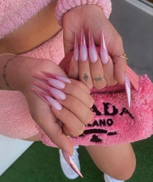 Длинные ногти твоего маникюра. 07