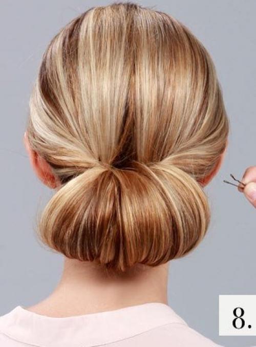 Эта супер женственная прическа станет номером 1 на каждый день. 08 Эта супер женственная прическа станет номером 1 на каждый день. 08