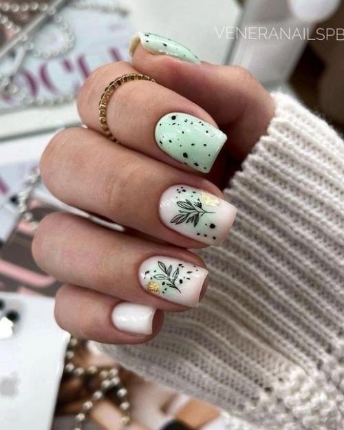 Зелёная подборка.  Нежные варианты. 08