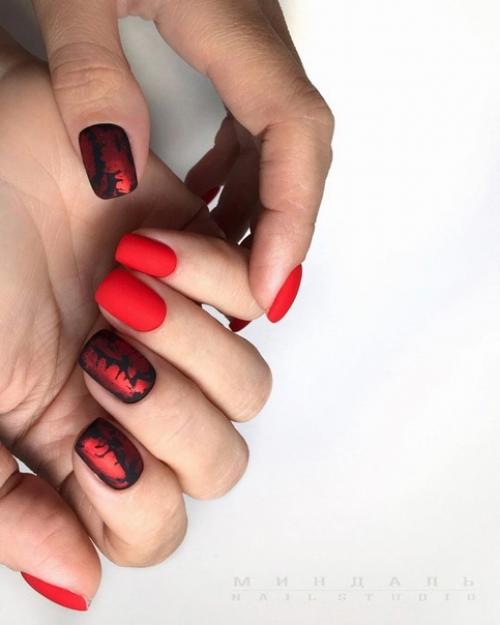 Подборка Идей маникюра на короткие ногти. 05