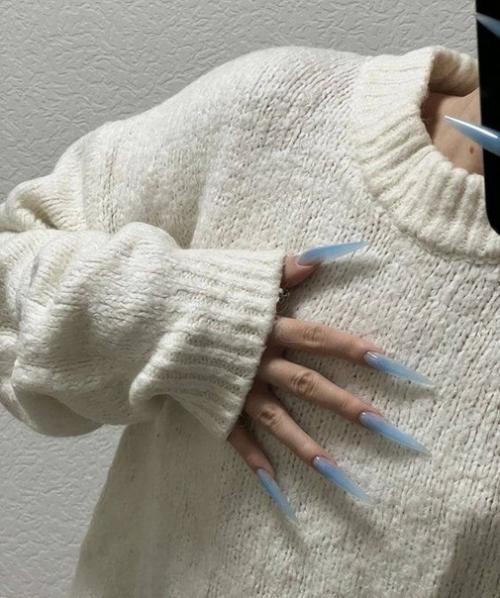 Идеи маникюра на острые ногти. 01