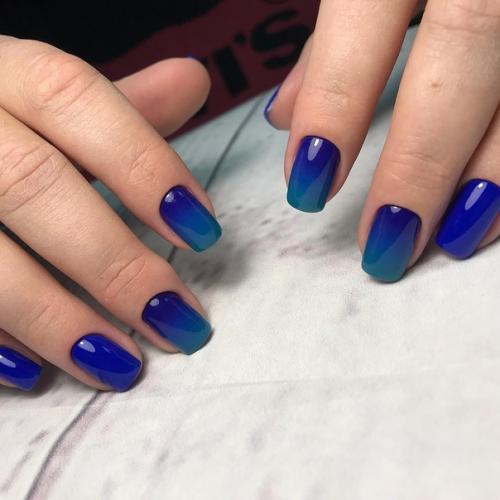 Короткие яркие ногти. 10. 03