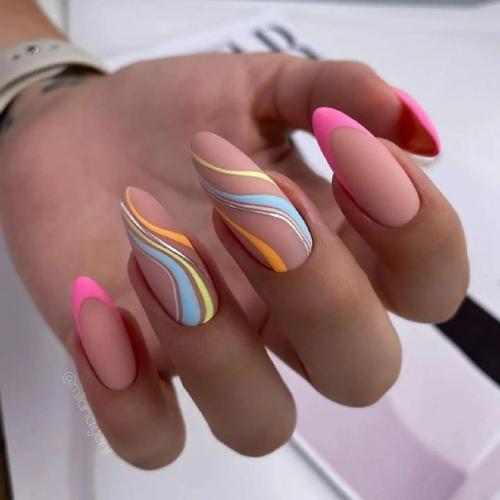 Идеи яркого маникюра. 02