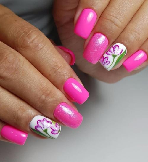 Розовый и голубой - противоположности, которые могут составить гармоничную пару. 08