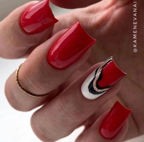 Красная подборка.  Цвет страсти и любви. 03